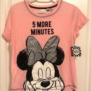 Brand New Disney Minnie Mouse Woman’s T-Shirt Small Size